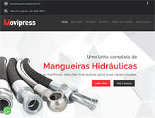 Tablet Screenshot of movipress.com.br